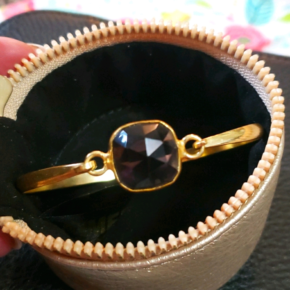 LuluDharma Bracelet,  purple quartz